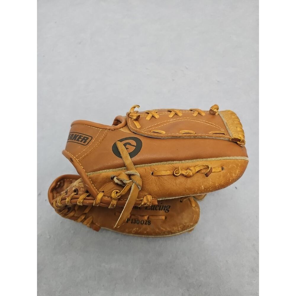 Rawlings Game Breaker Left Handed Baseball Glove All Leather P130028 Tan Rawhide